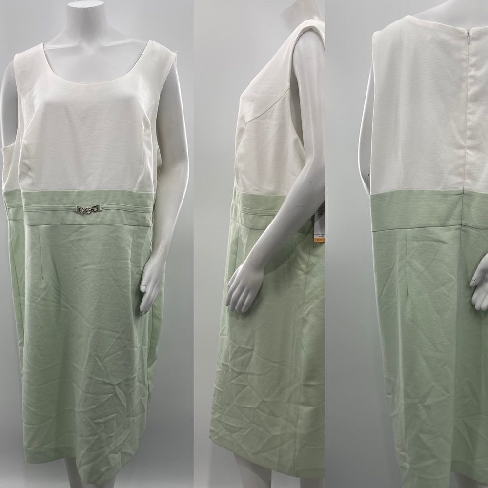 3For$20 Studio One Mint Green Dress Size 24W